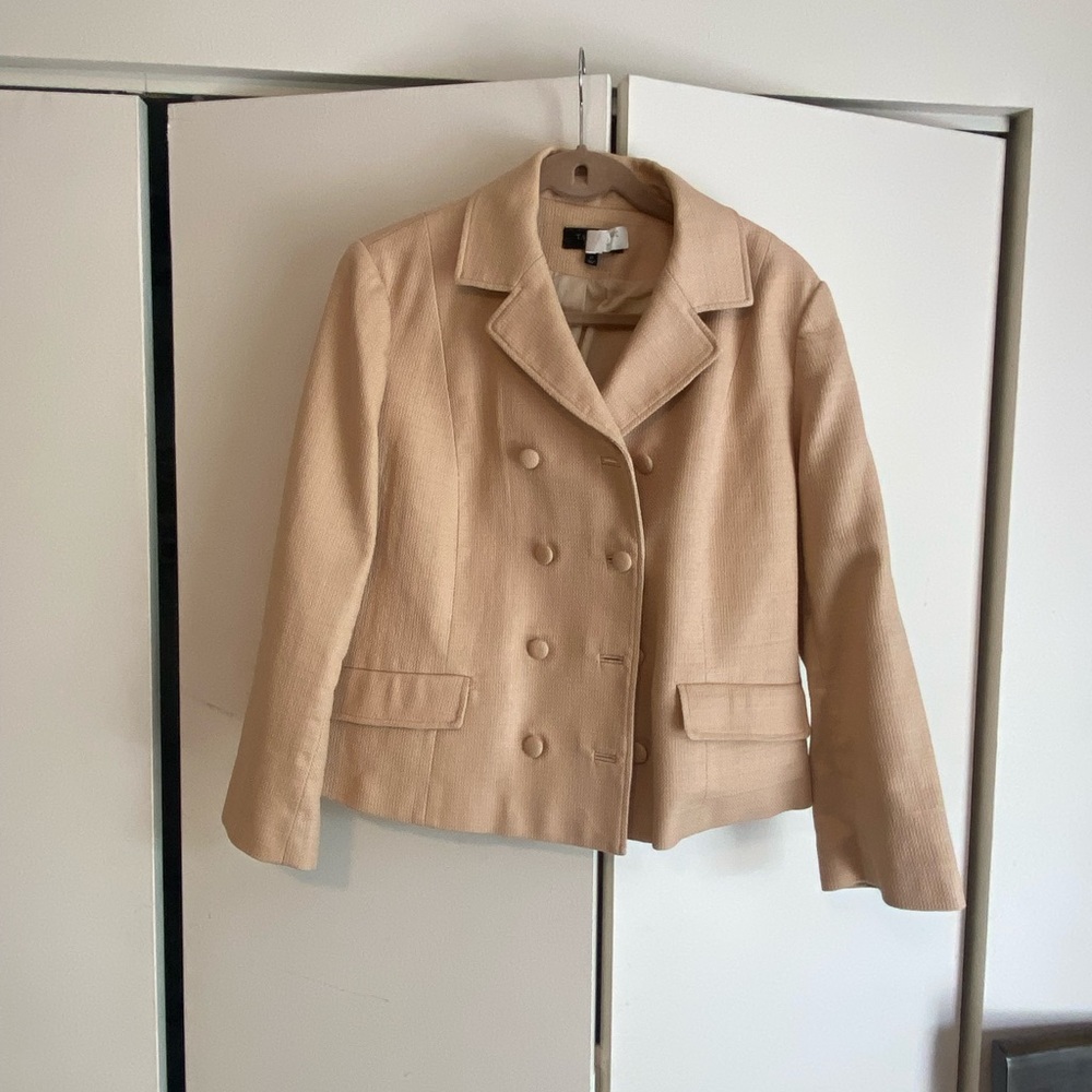Talbots Collection double breasted suit jacket -size 14